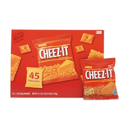 Sunshine, Cheez-It Crackers, Original, 1.5 Oz Pack, 45PK